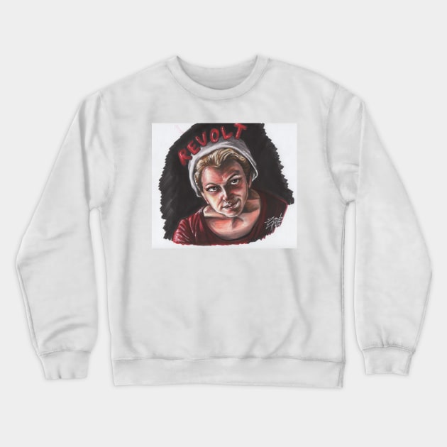 Time for a Revolution - Handmaid's Tale Crewneck Sweatshirt by xandra-homes